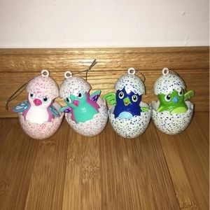 Hatchimals Ornaments Lot Bundle